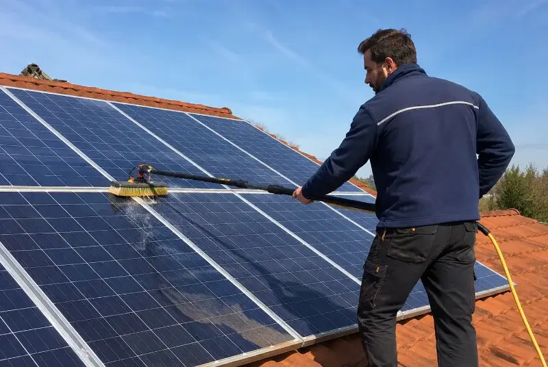 Nettoyage et entretien de panneaux solaires à Eygalayes