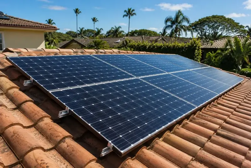 Installation de panneaux solaires à Eygalayes